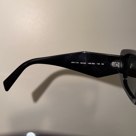 Prada Black Symbole Sunglasses PR17WS main image 10